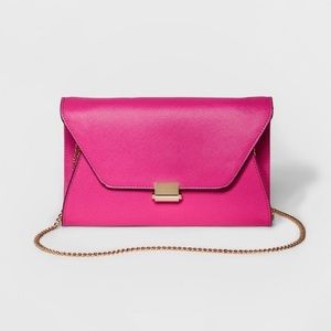 Pink clutch